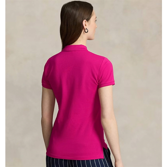 Polo Ralph Lauren Slim Fit Stretch Polo Shirt, Pink Sky